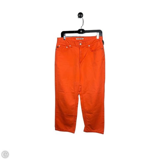 Jeans Cropped By Polo Ralph Lauren In Orange, Size: 6