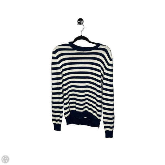 Sweater By Brandy Melville In Blue & White, Size: Xs