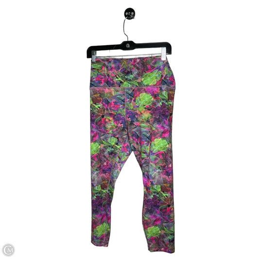 Athletic Leggings By Lululemon In Multi-colored, Size: 20