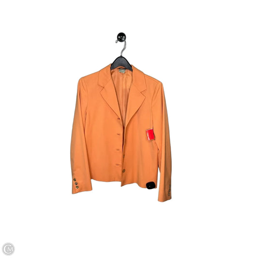 Blazer By Clothes Mentor In Orange, Size: 6