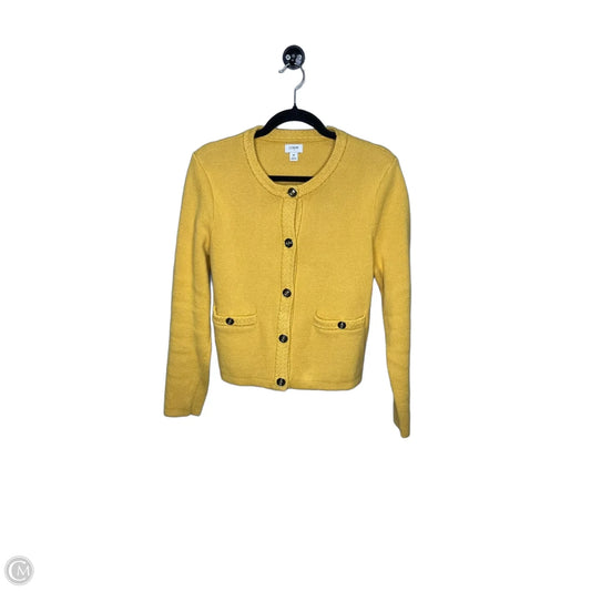 Cardigan By J. Crew In Yellow, Size: M