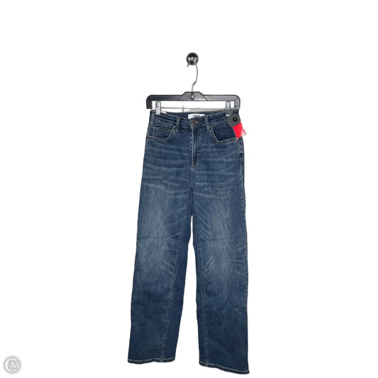 Jeans Straight By Mica In Blue Denim, Size: 4
