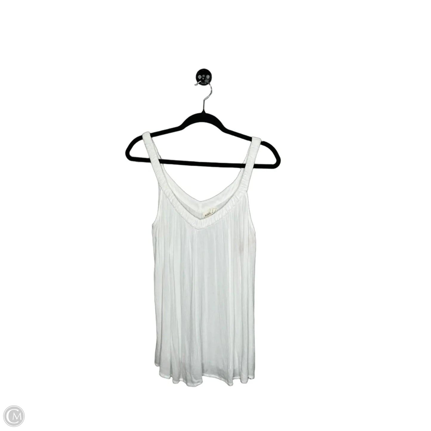 Top Sleeveless Basic By Roxy In White, Size: L