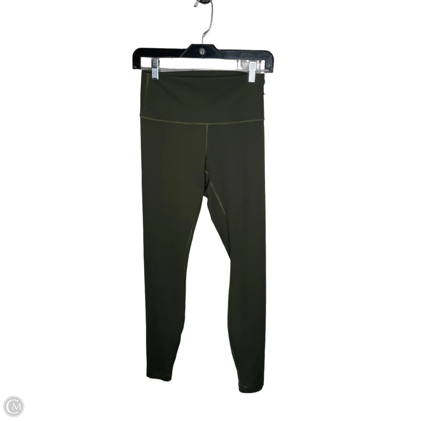 Athletic Leggings By Lululemon In Green, Size: 6