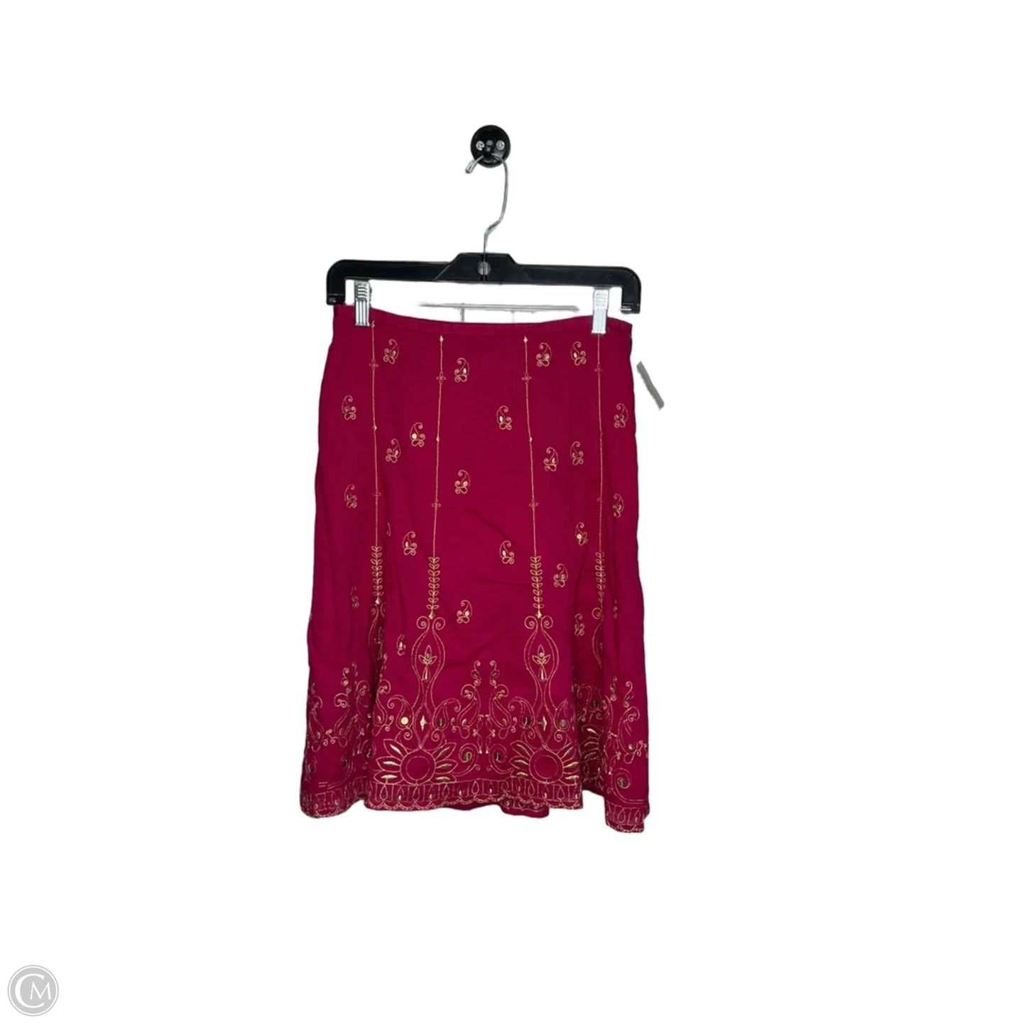 Skirt Midi By Ann Taylor In Pink, Size: 0