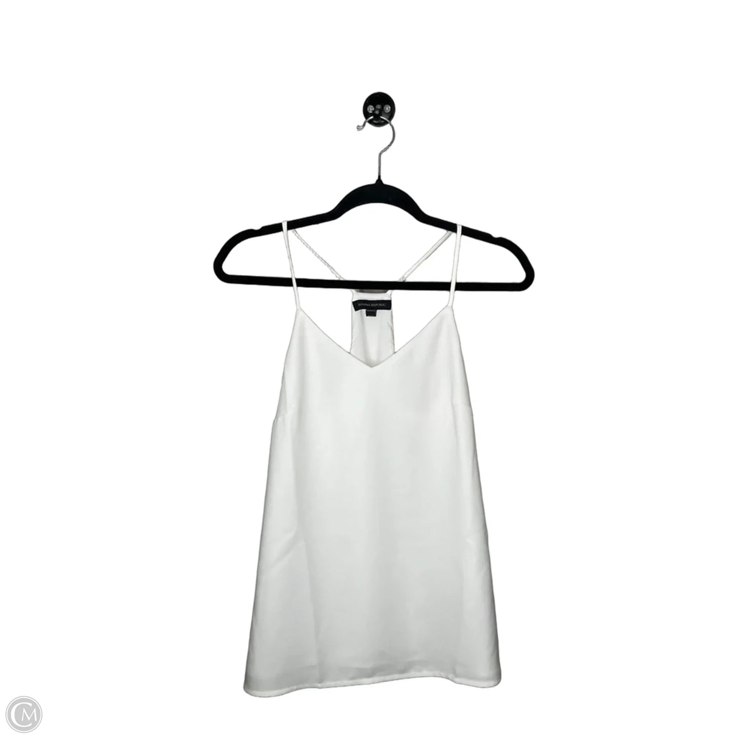 Top Sleeveless Basic By Banana Republic In White, Size: Xs