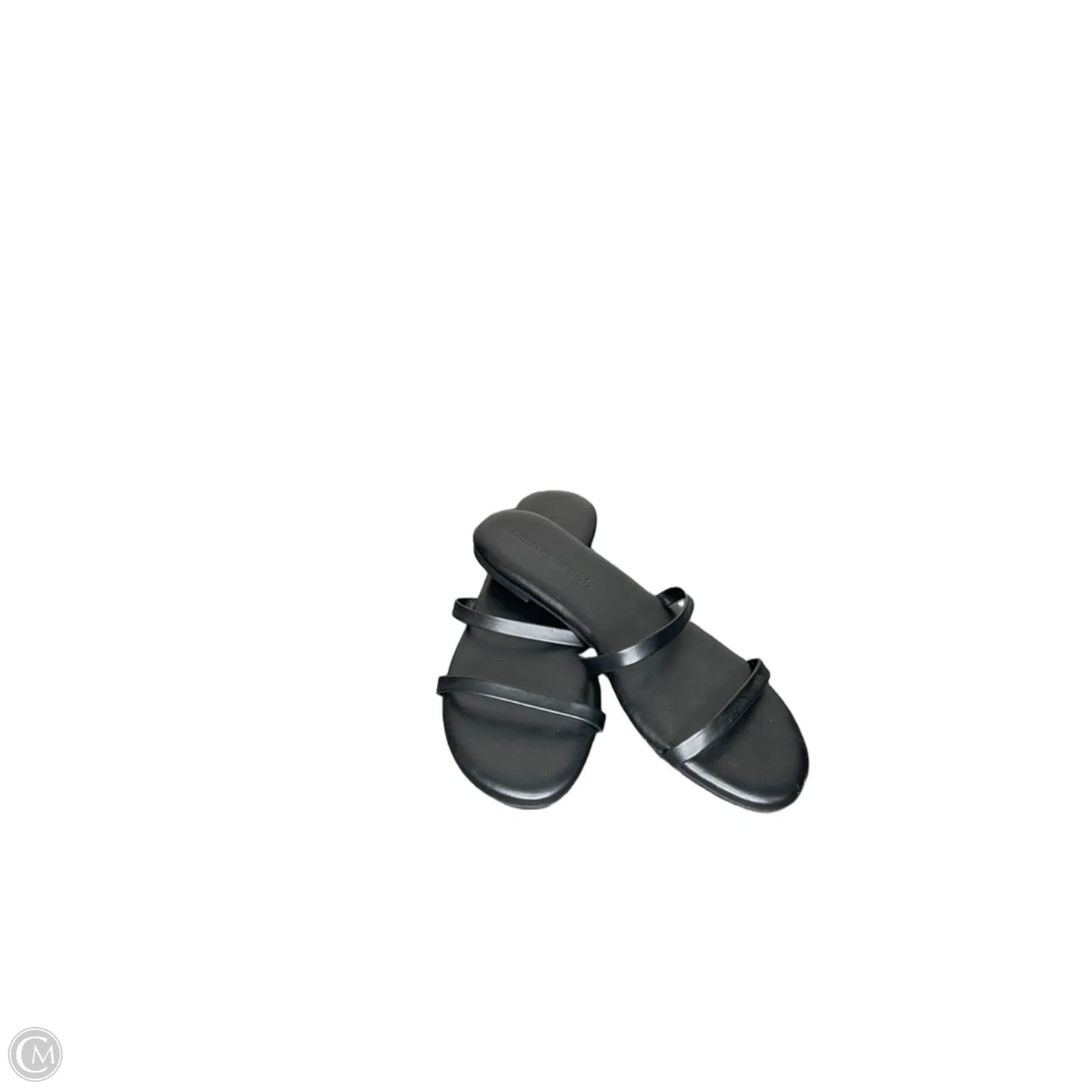 Sandals Flats By Amazon Essentials In Black, Size: 7.5