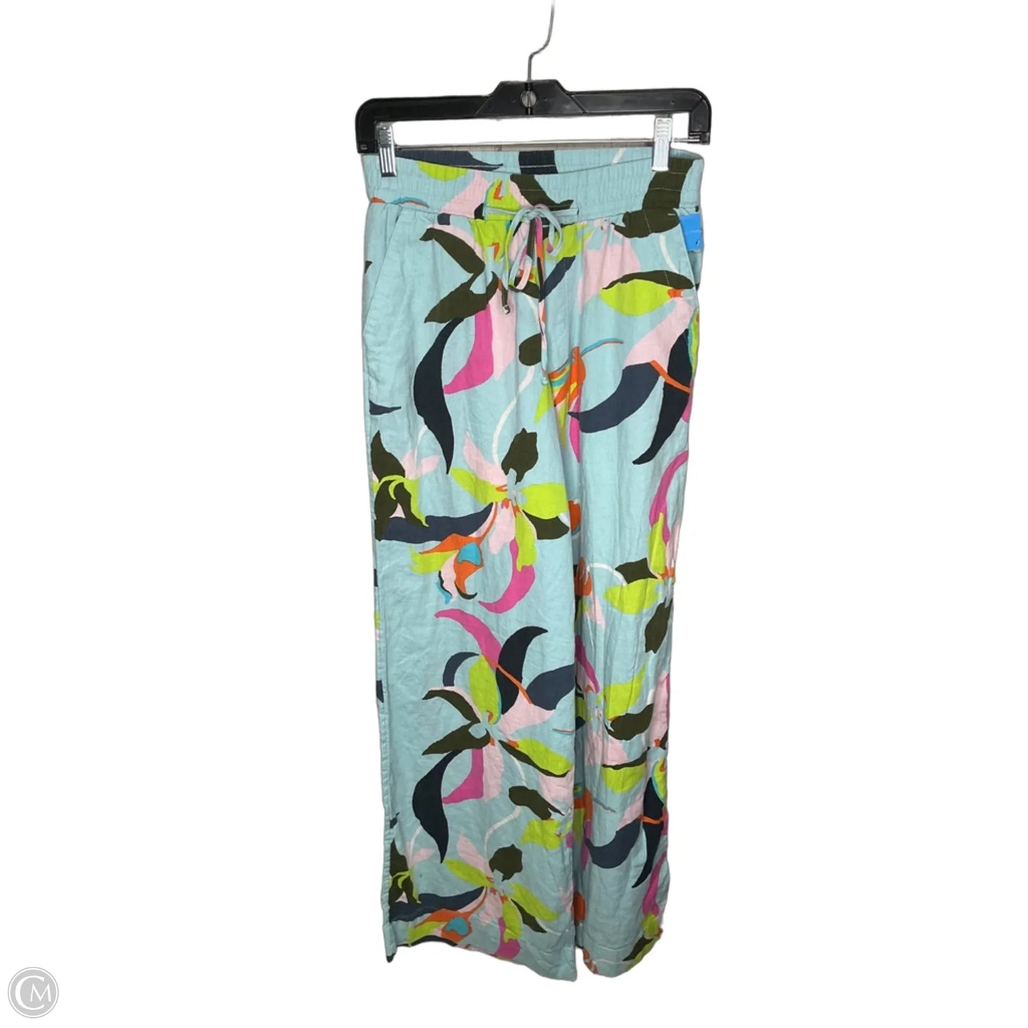 Pants Linen By A New Day In Blue, Size: Xs