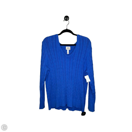 Sweater By St Johns Bay In Blue, Size: 2x