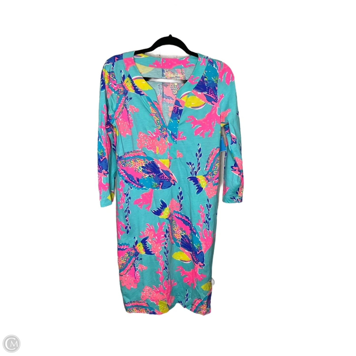 Dress Designer By Lilly Pulitzer In Blue, Size: M