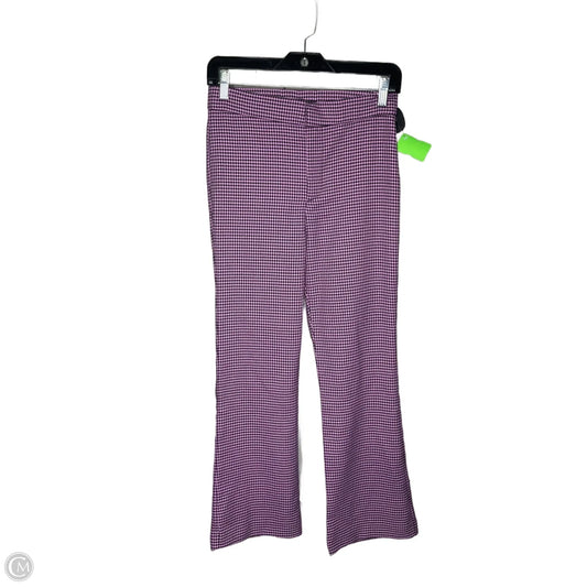 Pants Dress By Zara In Black & Purple, Size: M