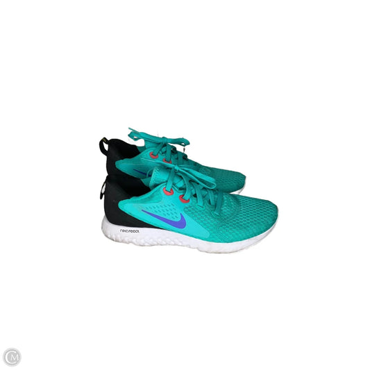 Shoes Athletic By Nike In Teal, Size: 8
