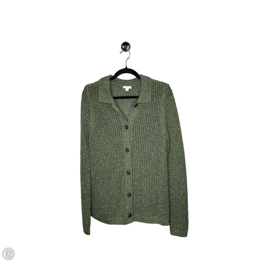 Cardigan By J. Jill In Green, Size: S