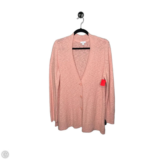 Cardigan By J. Jill In Pink, Size: M
