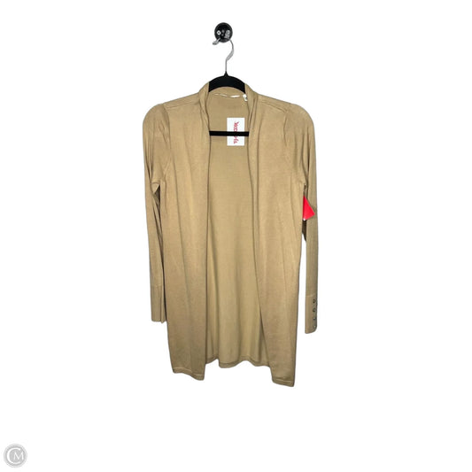 Cardigan By Cyrus In Tan, Size: S