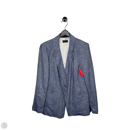 Blazer By Lane Bryant In Blue, Size: 16