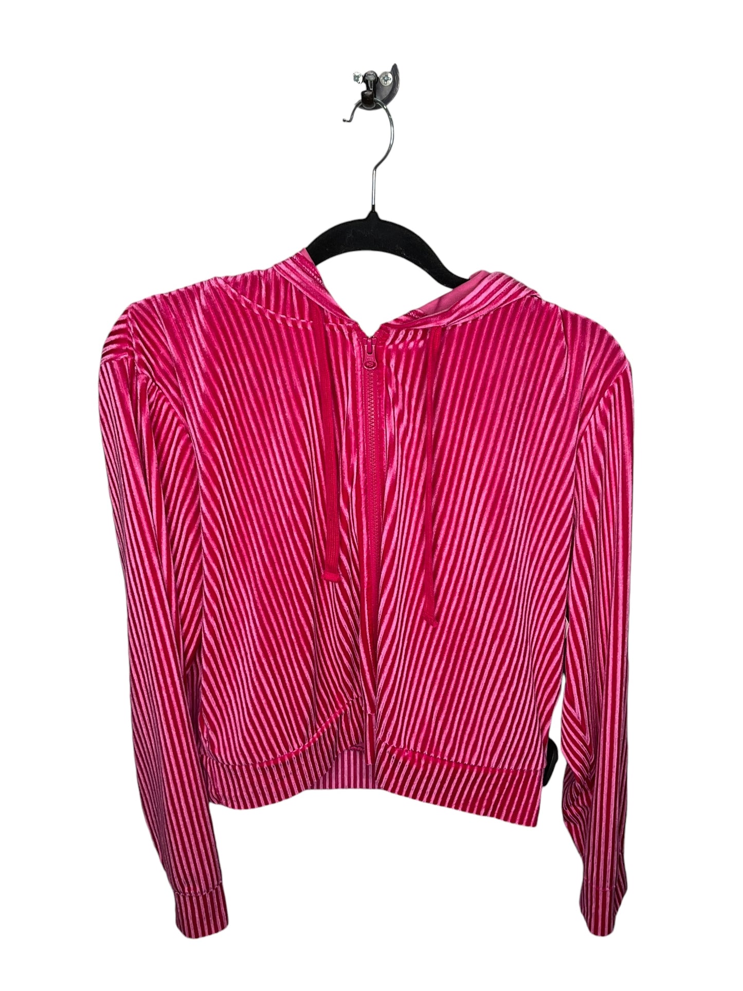 Athletic Jacket By Colsie In Pink, Size: L