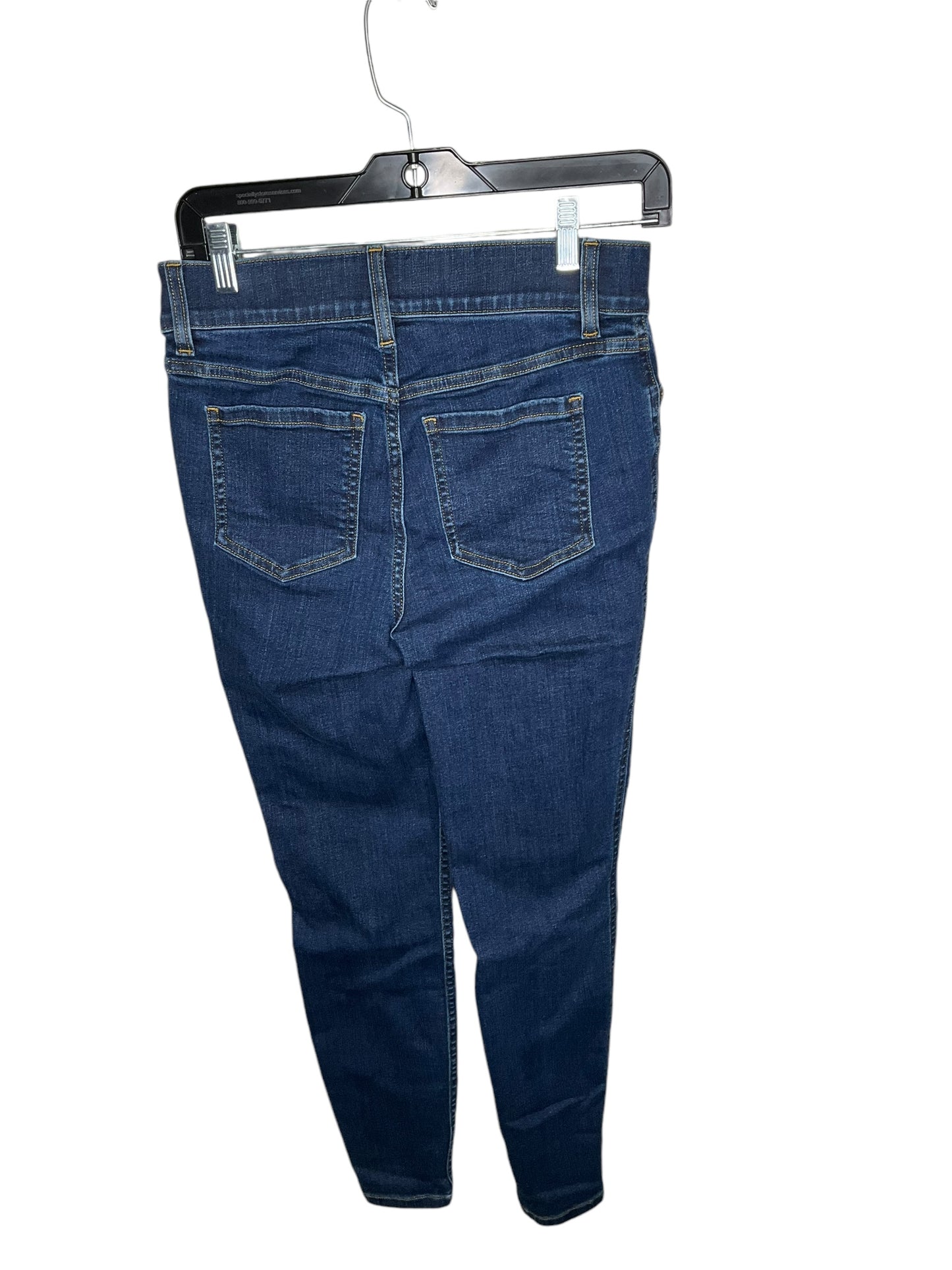 Jeans Skinny By Spanx In Blue Denim, Size: 4