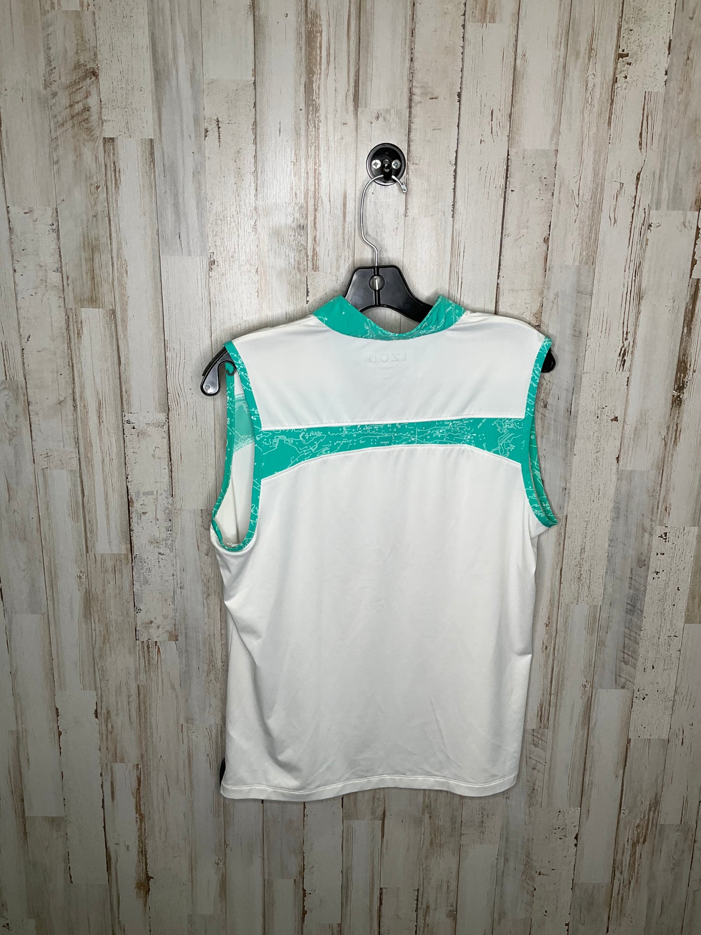 Teal Athletic Tank Top Izod, Size L