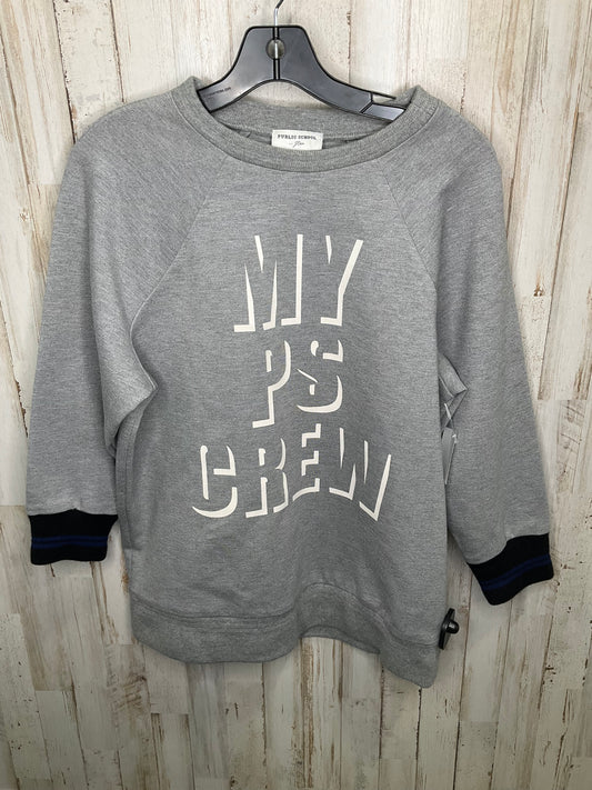 Grey Sweatshirt Crewneck J. Crew, Size S