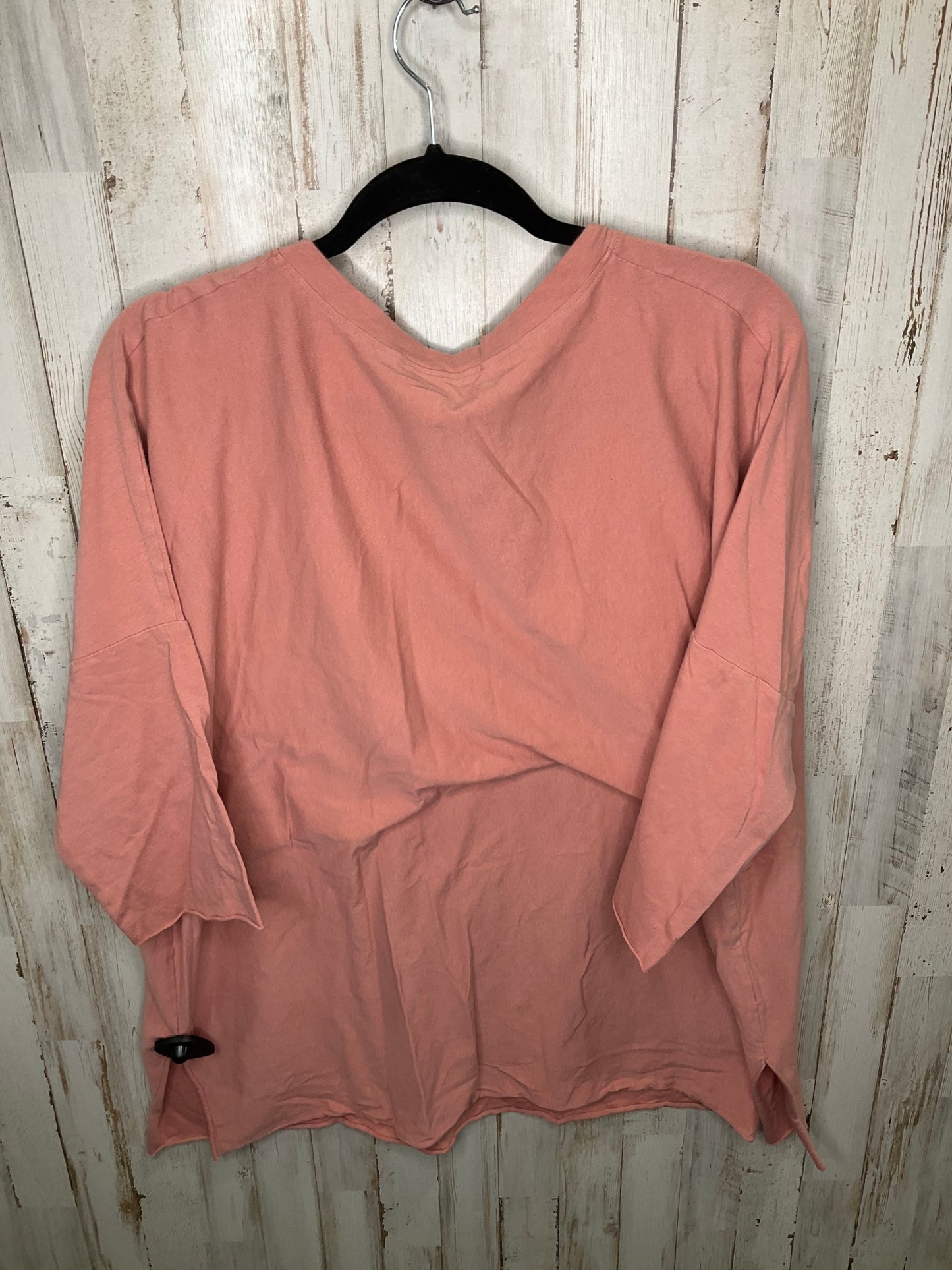 Mauve Top Short Sleeve Clothes Mentor, Size L