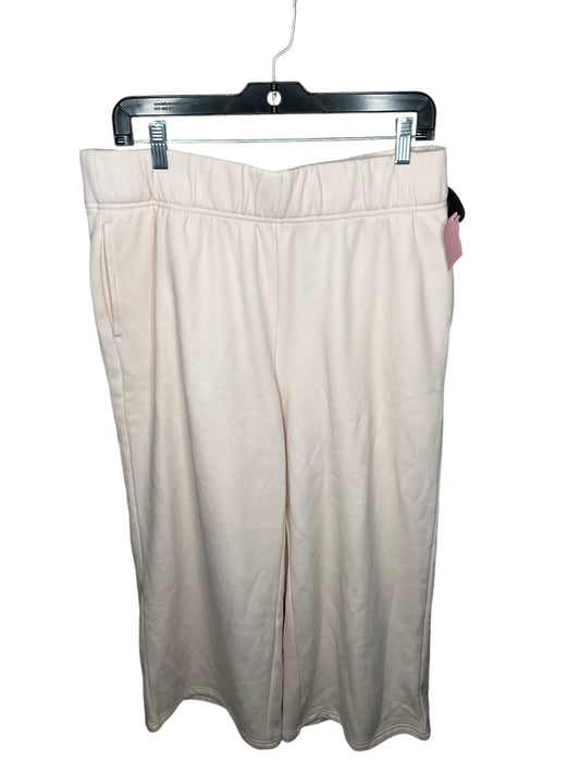 Athletic Pants By Fabletics In Beige, Size: Xl