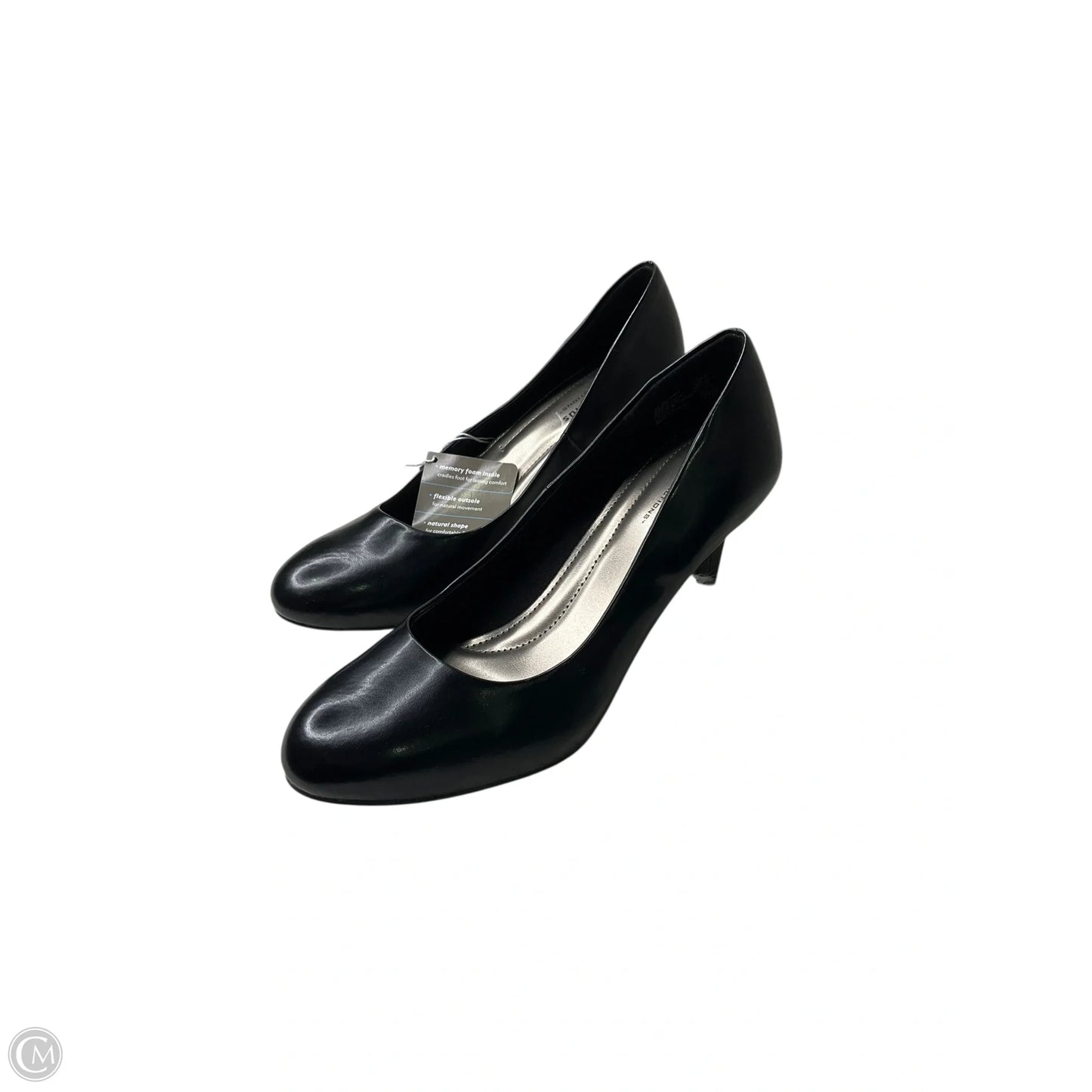 Shoes Heels Stiletto By Comfort Plus In Black, Size: 9