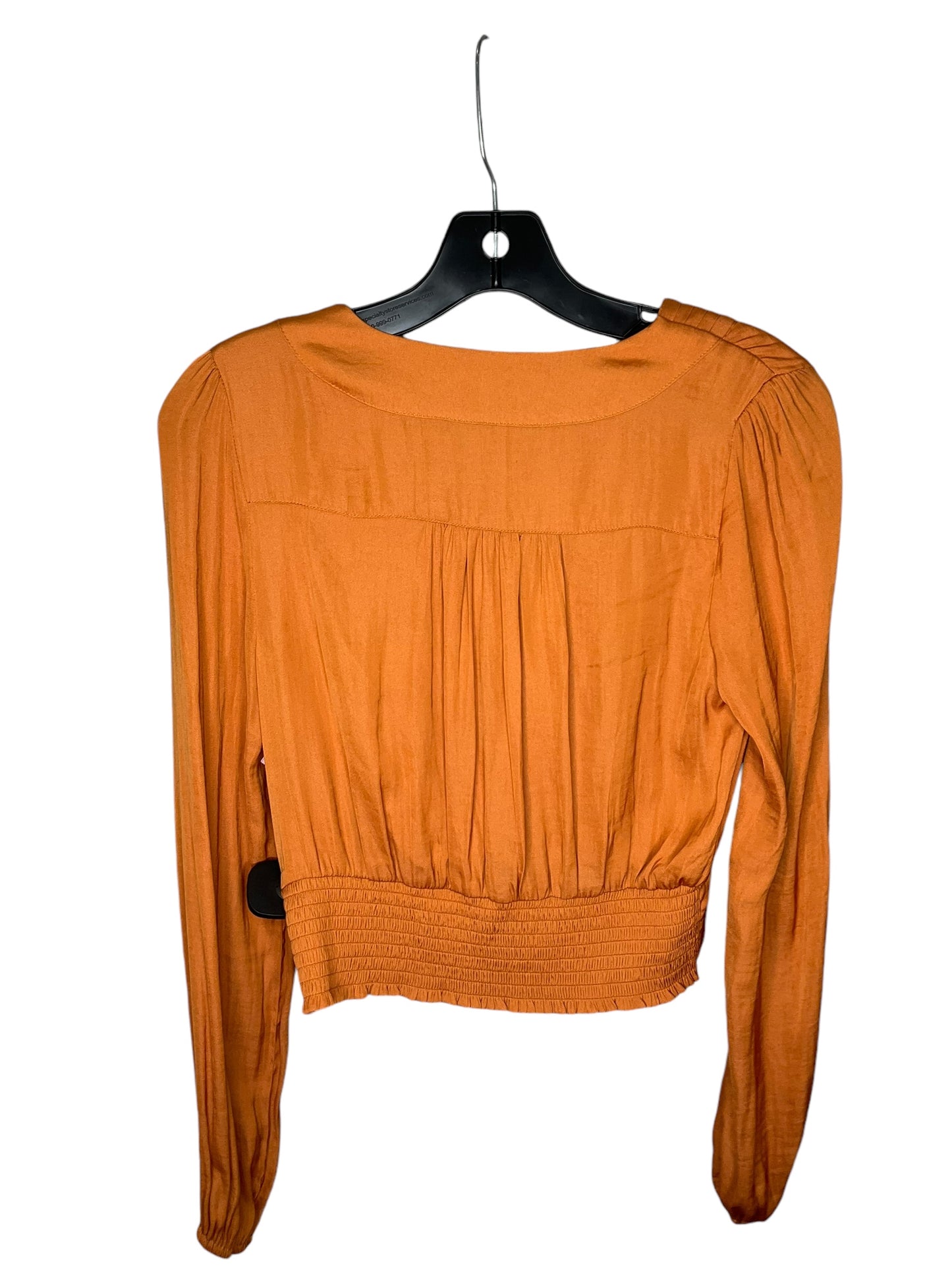 Top Short Sleeve By Rachel Roy In Orange, Size: Xs