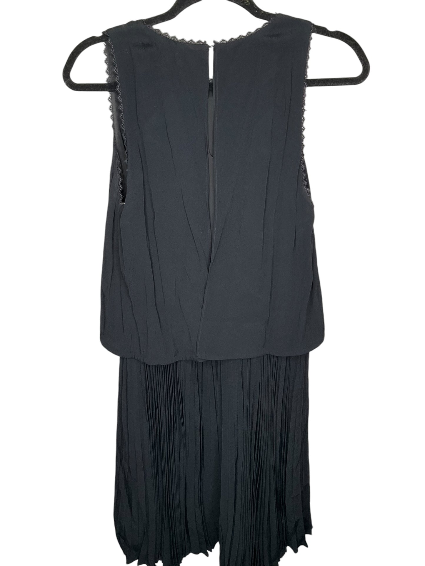 Dress Casual Midi By Rebecca Taylor In Black, Size: 4