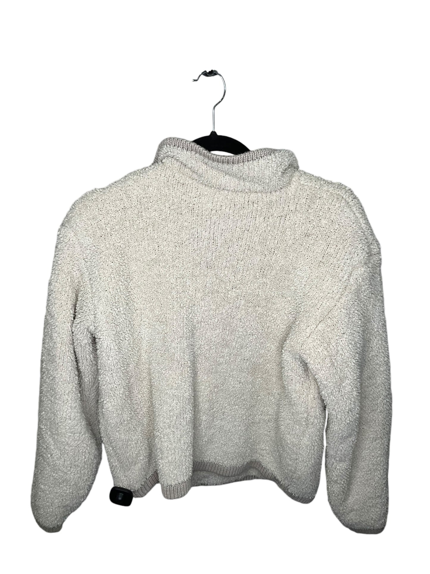 Sweatshirt Collar By Knox Rose In Beige, Size: L