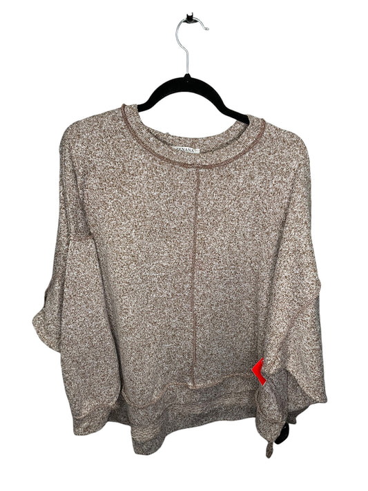 Sweater By Zenana Outfitters In Brown, Size: S