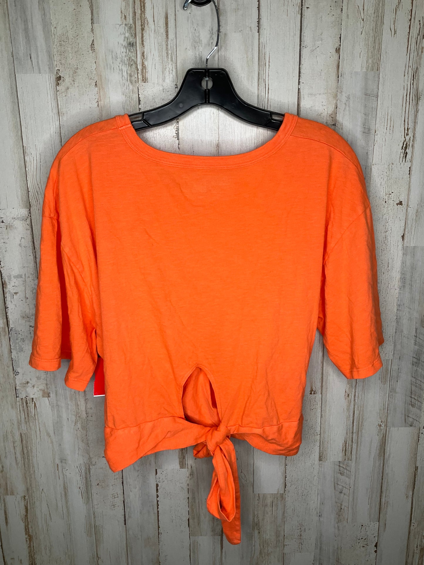 Athletic Top Short Sleeve By Aerie In Orange, Size: Xl