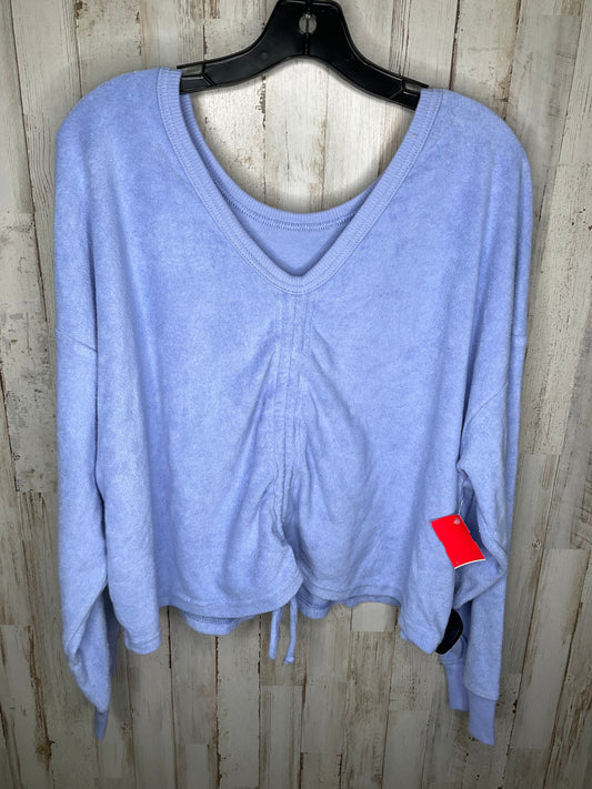 Sweatshirt Crewneck By Aerie In Blue, Size: Xl