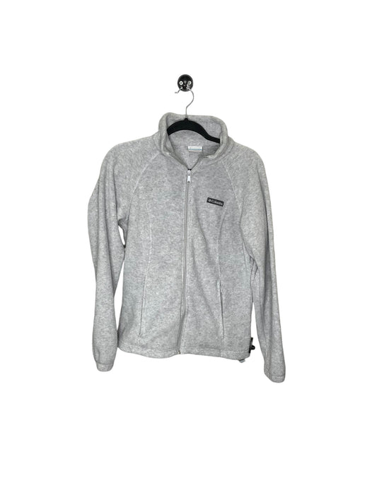 Jacket Fleece By Columbia In Grey, Size: M