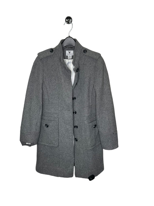 Coat Peacoat By Worthington In Grey, Size: S