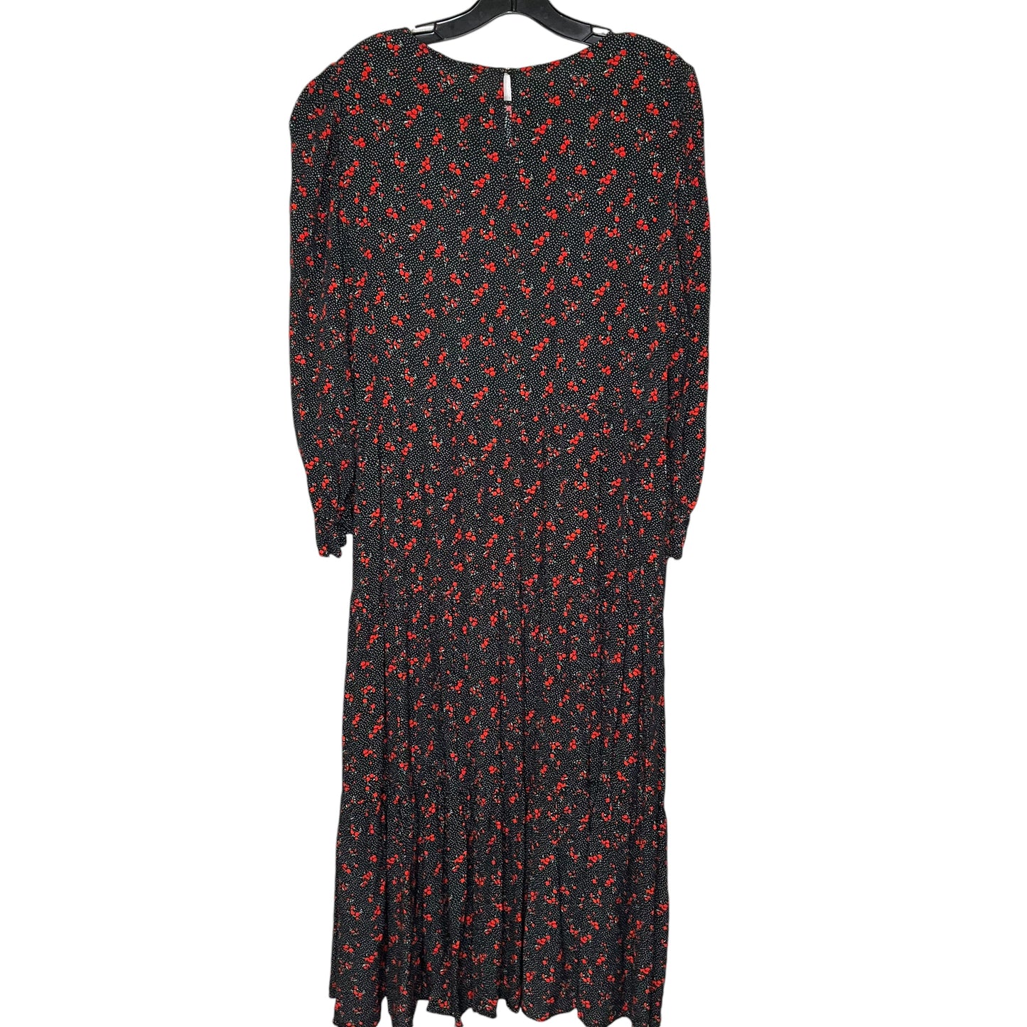 Dress Casual Maxi By Zara In Black & Red, Size: 1x