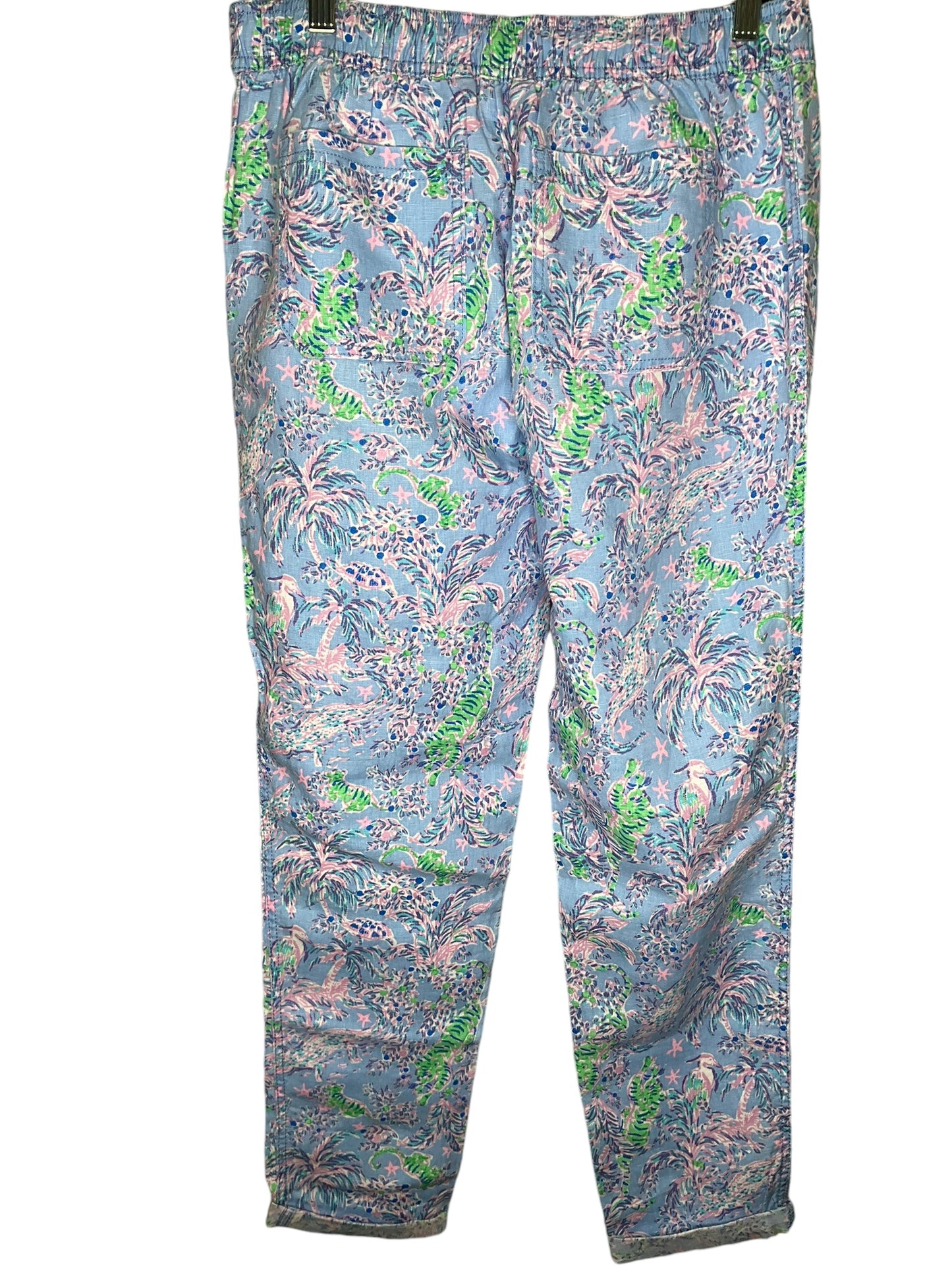 Pants Linen By Lilly Pulitzer In Blue, Size: M