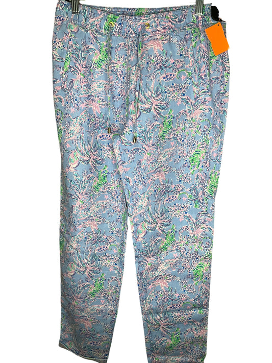 Pants Linen By Lilly Pulitzer In Blue, Size: M