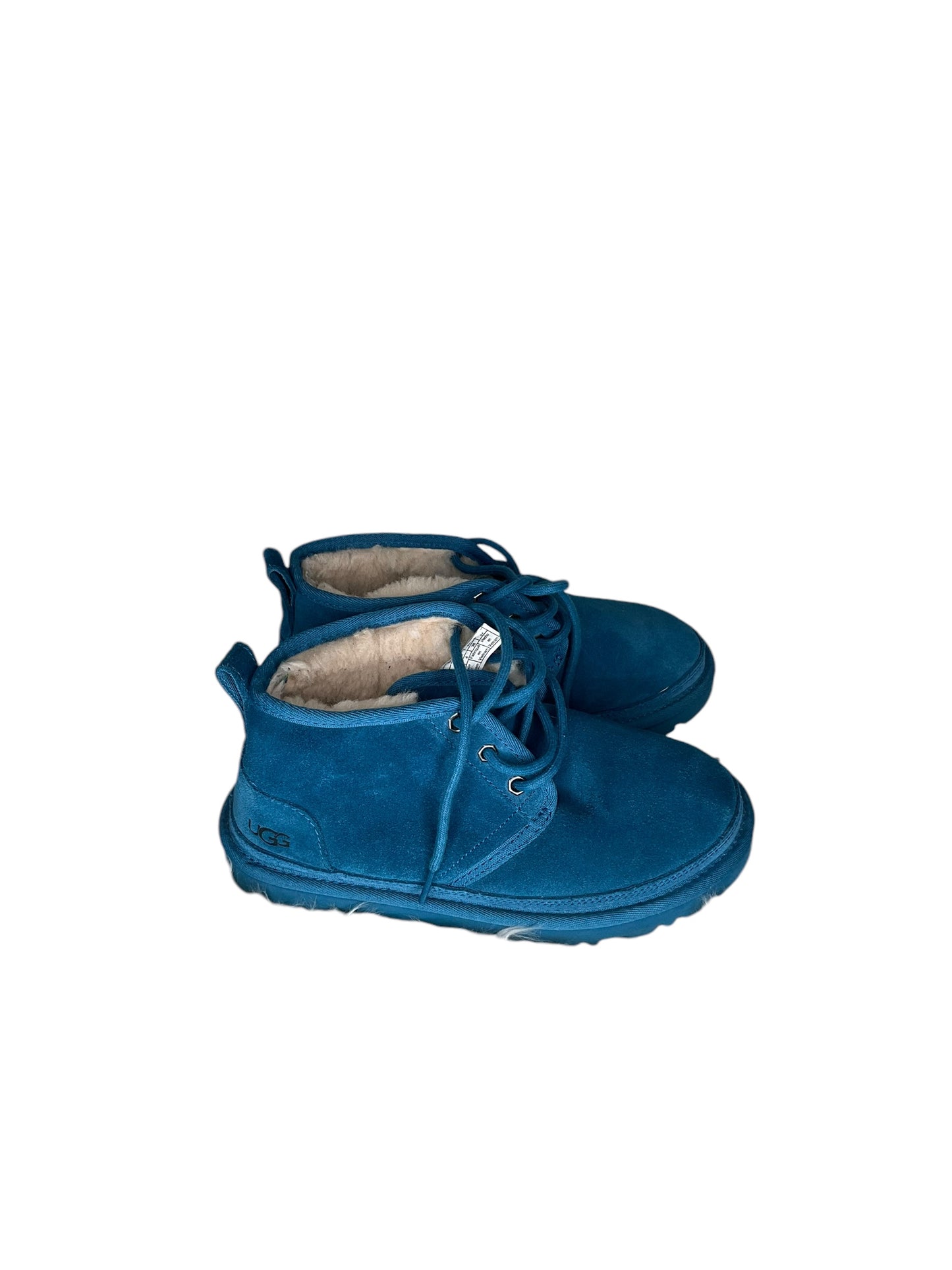 Boots Ankle Flats By Ugg In Blue, Size: 5