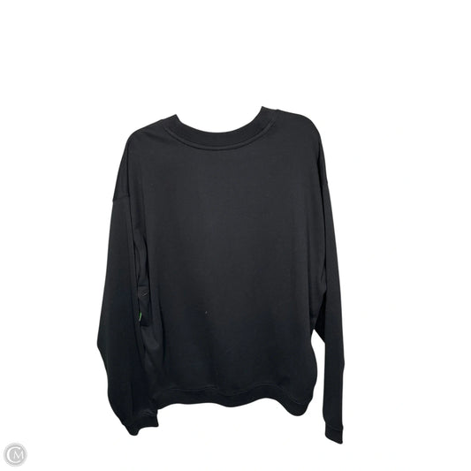 Sweatshirt Collar By Dsg Outerwear In Black, Size: Xl