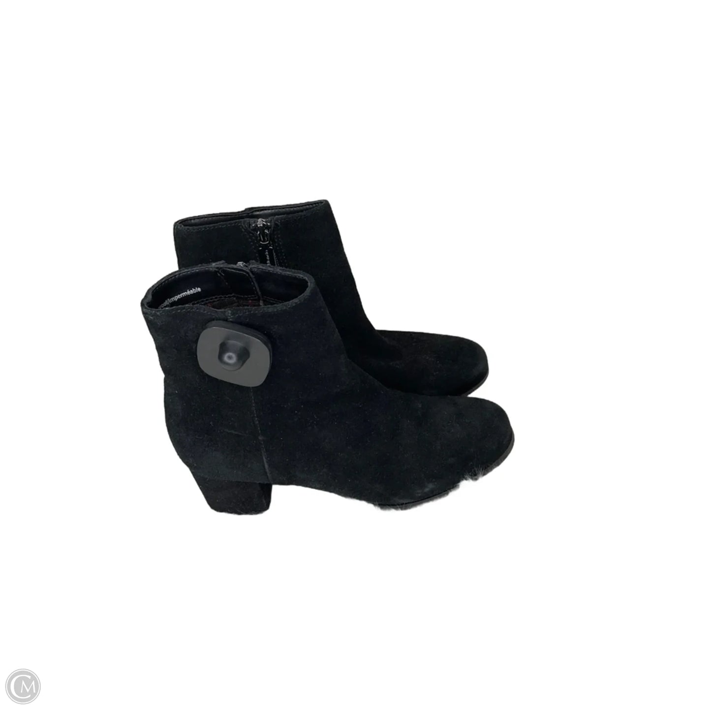 Boots Ankle Heels By Blondo In Black, Size: 7.5