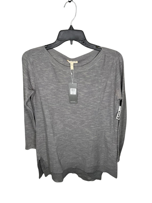 Top Long Sleeve By Eileen Fisher In Grey, Size: Xs