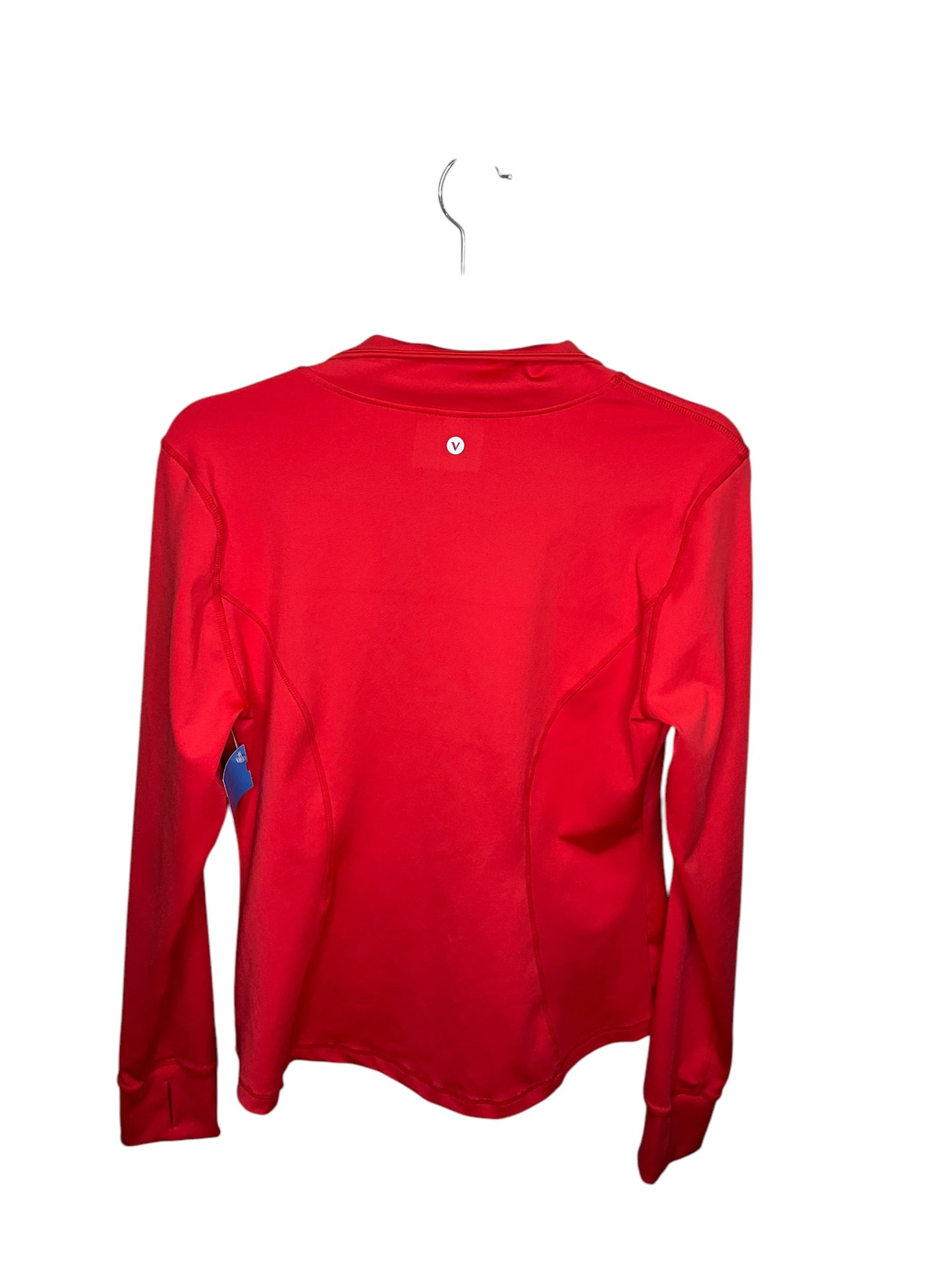 Athletic Jacket By Velocity In Red, Size: L
