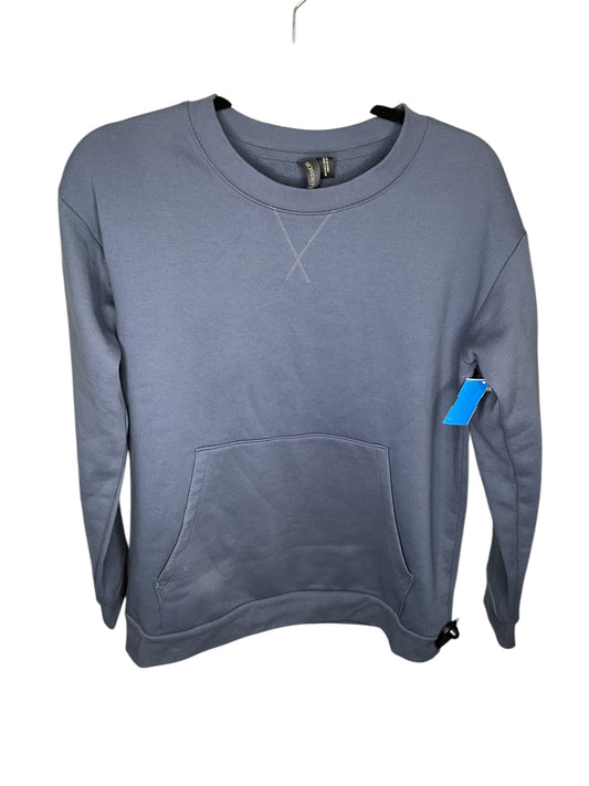 Athletic Sweatshirt Crewneck By Mondetta In Blue, Size: S