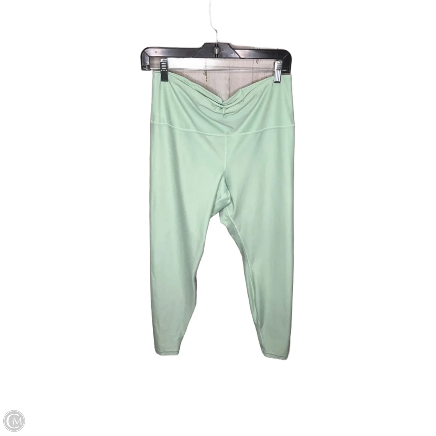 Athletic Leggings By Clothes Mentor In Green, Size: L