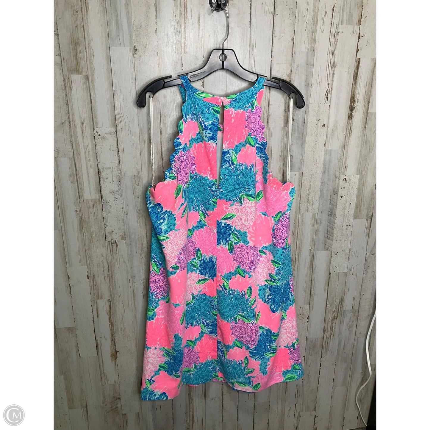 Dress Designer By Lilly Pulitzer In Blue & Pink, Size: Xl