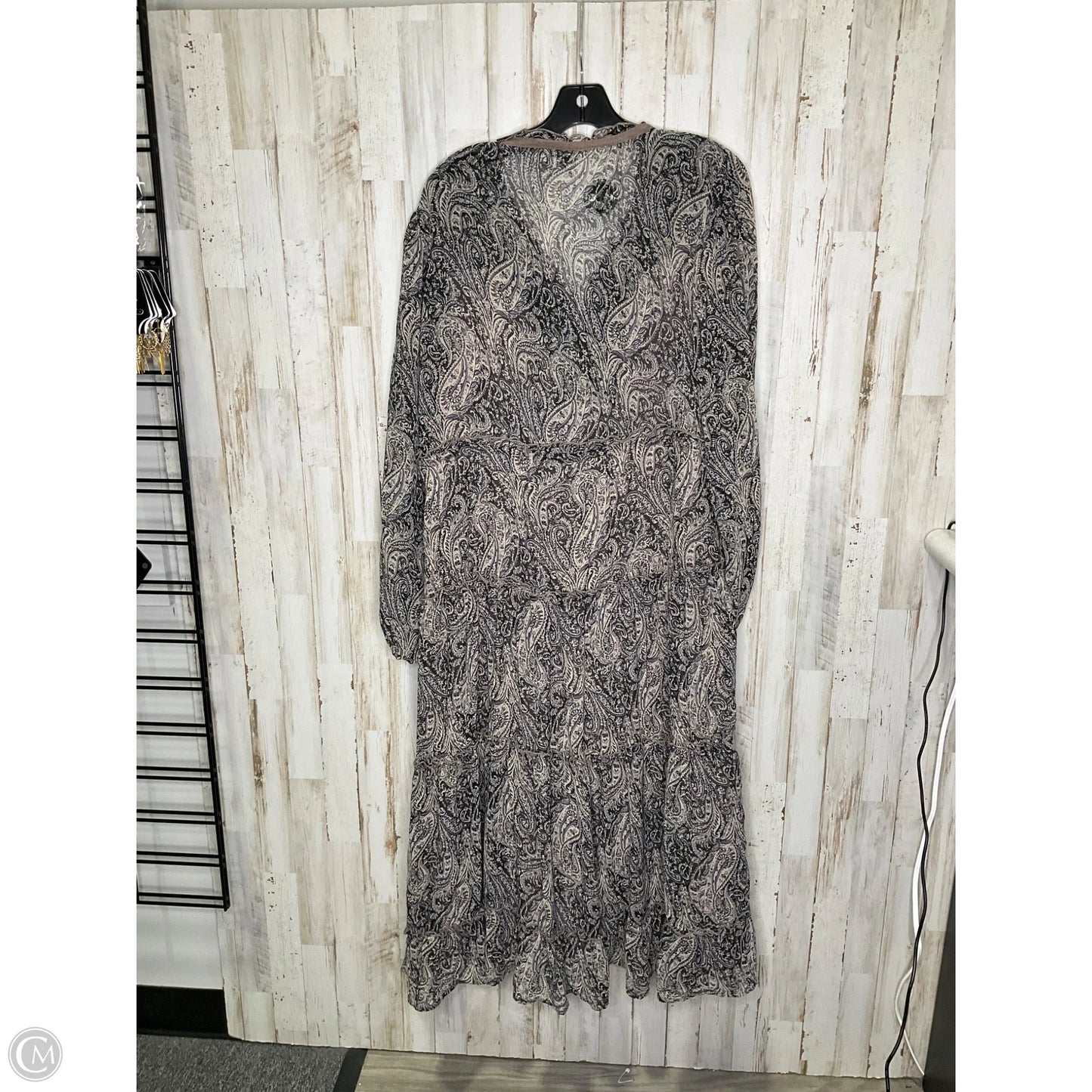 Dress Casual Midi By Clothes Mentor In Multi-colored, Size: Xl