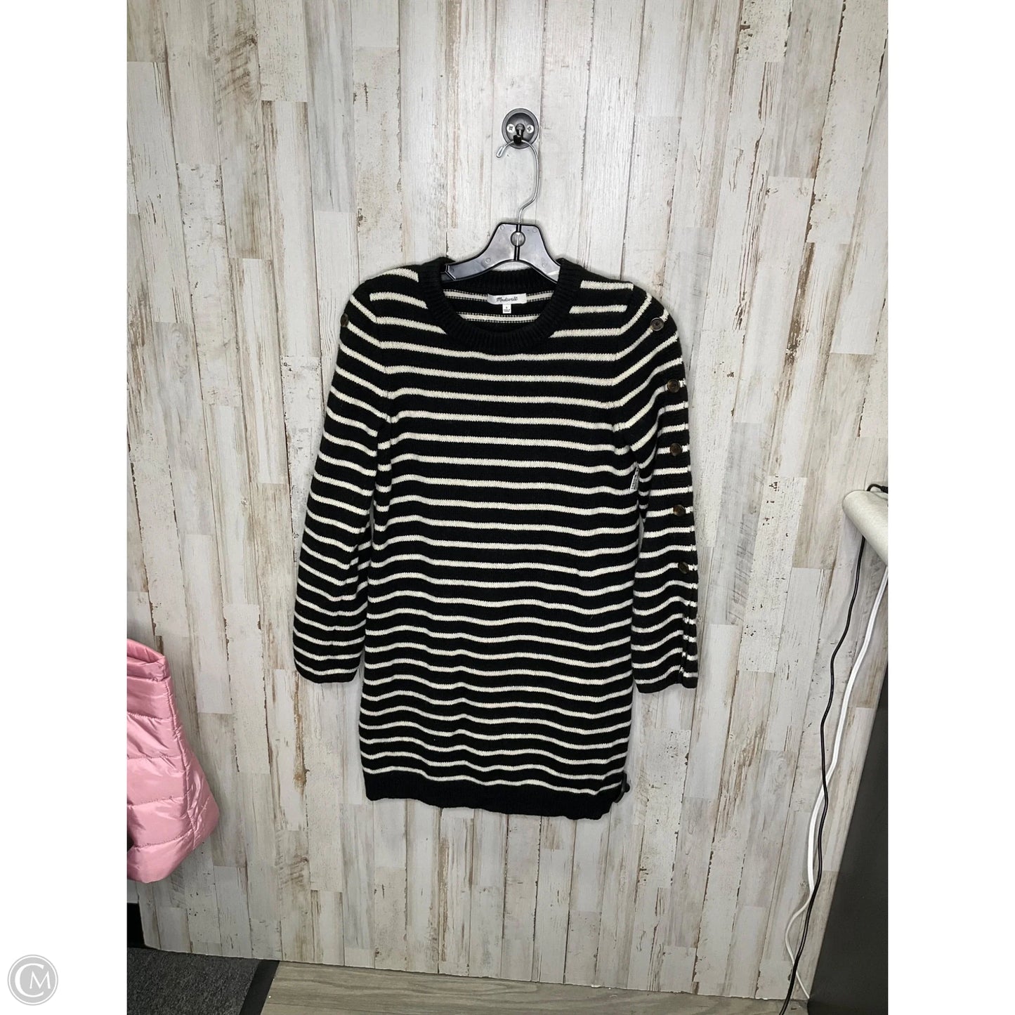 Dress Casual Short By Madewell In Striped Pattern, Size: S
