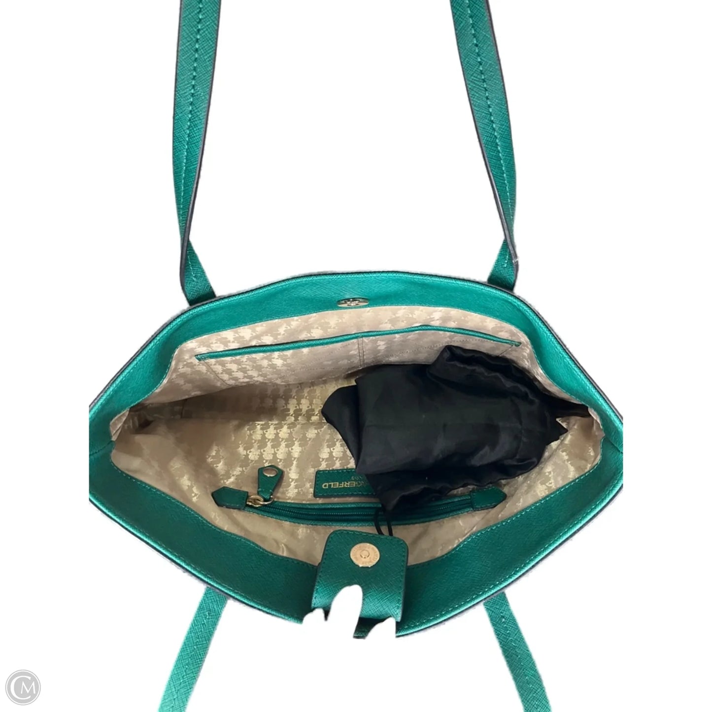 Handbag Designer By Karl Lagerfeld, Size: Medium