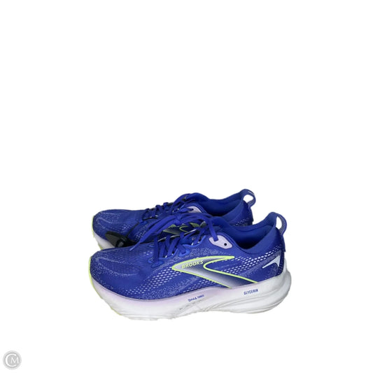 Shoes Athletic By Brooks In Blue, Size: 9